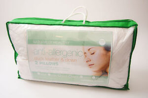 DUCK & DOWN TWIN PACK PILLOWS