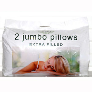 TWIN PACK JUMBO PILLOWS