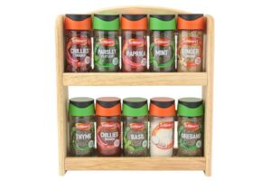 FILLED SPICE RACK