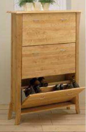 BENEDICTE SHOE CABINET 3 COMPARTMENTS