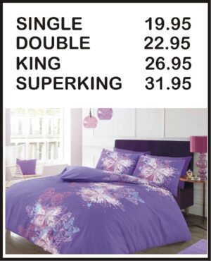 BUTTERFLY DUVET SET