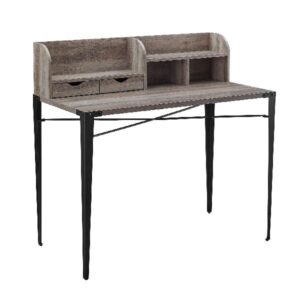 DESK WITH HUTCH