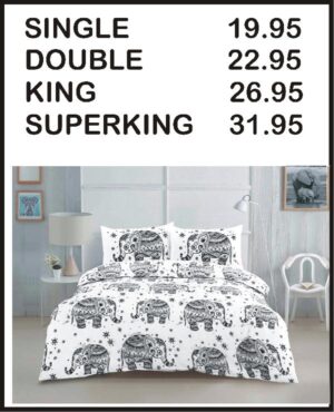 ELEPHANT DUVET COVER SET