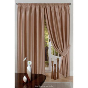 FAUX SILK CUTAINS