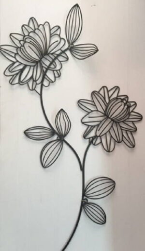 FLOWER METAL ART