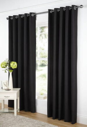 FAUX SILK CUTAINS