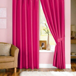 FAUX SILK CUTAINS