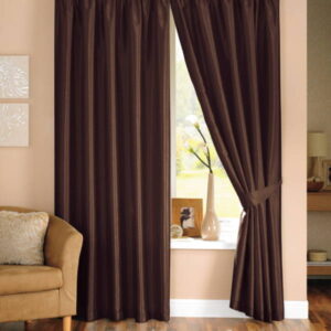 FAUX SILK CUTAINS