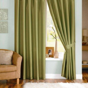 FAUX SILK CUTAINS