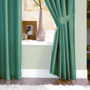 FAUX SILK CUTAINS