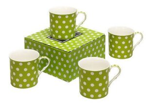 GREEN SPOT MUGS