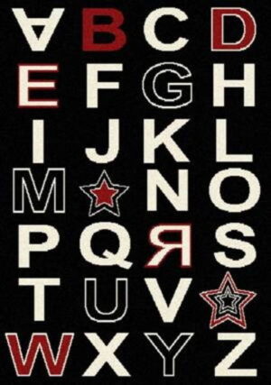 Alphabet Rug