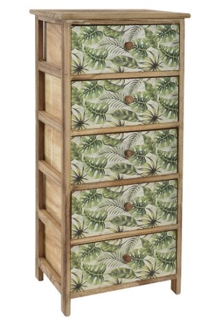 TROPICAL 5 DRAW CHEST