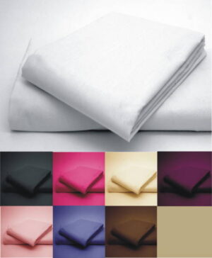 PERCALE SINGLE FITTED SHEETS