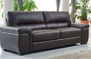 SHANIA 3 SEAT LEATHER SOFA