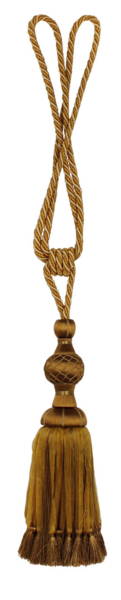 GOLD CURTAIN TIE BACK
