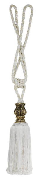 IVORY TIE BACK