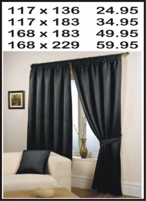 FULLY LINED CURTAINS