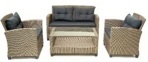 Mora 4 Pc Sofa Set